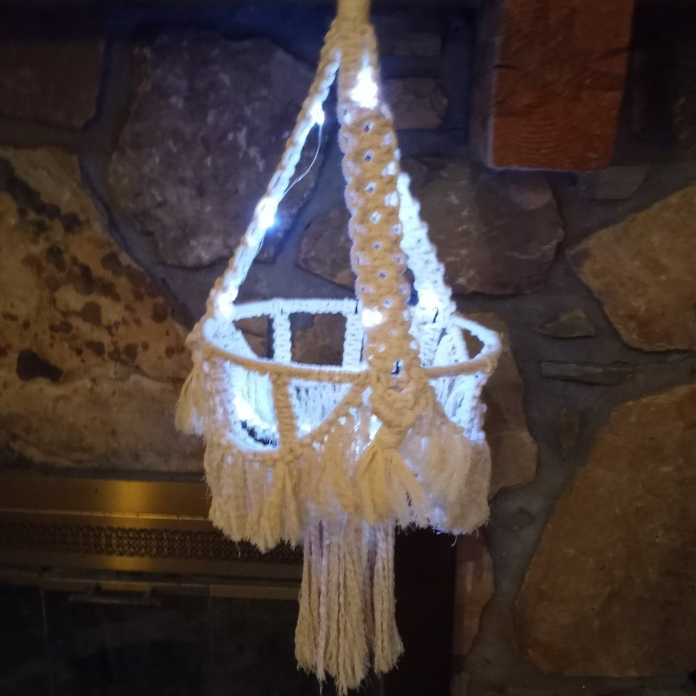 Macrame Chandelier